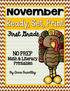 November. First Grade NO PREP. Math & Literacy Printables. By Anna Brantley