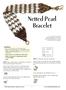 Netted Pearl Bracelet