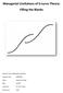 Managerial Usefulness of S-curve Theory: Filling the Blanks