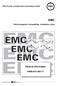 EMC. General information Electromagnetic compatibility, installation notes