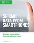 SEISMIC DATA FROM SMARTPHONES