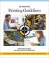 Printing Guidelines Technical Specs and Best Practices for Publication