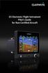 G5 Electronic Flight Instrument Pilot's Guide for Non-Certified Aircraft