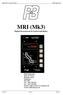 MRI (Mk3) Digital Overcurrent & Earth Fault Relay