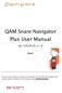 QAM Snare Navigator Plus User Manual