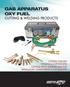 GAS APPARATUS OXY FUEL CUTTING & WELDING PRODUCTS