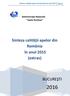 Sinteza calităţii apelor din România în anul 2015 (extras)