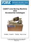 CADET Line Boring Machine And Accessories Catalogue
