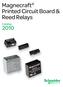 Magnecraft Printed Circuit Board & Reed Relays. Catalog