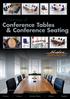 Conference Tables & Conference Seating