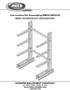 Instructions For Assembling MECO OMAHA SERIES 1000 MEDIUM DUTY CanTIlEvER RaCk