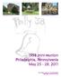 1958 mini-reunion Philadelphia, Pennsylvania. Cover photos: Mary Ann Tustin Natunewicz Logo design: Susie Packer Vrotsos