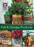 Order online: Fall & Holiday Products