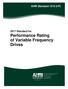 Performance Rating of Variable Frequency Drives