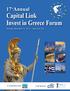 Capital Link Invest in Greece Forum