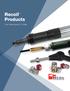 Recoil Products. Wire Thread Inserts & Tooling