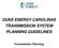 DUKE ENERGY CAROLINAS TRANSMISSION SYSTEM PLANNING GUIDELINES. Transmission Planning