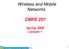 Wireless and Mobile Networks CMPE 257