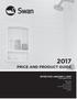 PRICE AND PRODUCT GUIDE EFFECTIVE JANUARY 1, 2017 CONTINENTAL USA. Bath Walls Bathtubs Shower Floors Vanity Tops and Bowls Kitchen Sinks Utilities