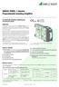 SINEAX TV809, 1 channel Programmable Isolating Amplifier