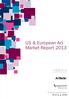 US & European Art Market Report 2013