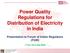 Power Quality Regulations for Distribution of Electricity in India