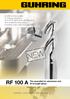 RF 100 A. The specialist for aluminium and Al-wrought alloys