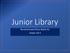 Junior Library. Recommended Story Books for Grade 3 & 4