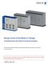 Design Guide of the Medium Voltage Transformers for KACO Central Inverter