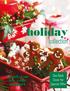 holiday collection thank you for your support See Back Cover for Special Offer