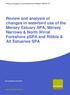 Review and analysis of changes in waterbird use of the Mersey Estuary SPA, Mersey Narrows & North Wirral Foreshore pspa and Ribble & Alt Estuaries SPA