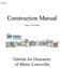2/15/2010. Construction Manual. January, 2010 Edition. Habitat for Humanity of Metro Louisville