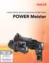 Compact Hydraulic System for Energy Savings and High Precision. POWER Meister