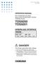 TOS9200 TOS9201 DANGER OPERATION MANUAL GPIB/RS-232C INTERFACE