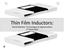 Thin Film Inductors: World Markets, Technologies & Opportuni<es: FY