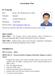 Curriculum Vitae. (Some of my experiences after 2003 & certifications are shown on the website)