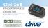 Clini-Ox II FINGERTIP PULSE OXIMETER. Instructions to User. Item # 18708