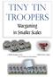 Tiny tin Troopers. Wargaming in Smaller Scales. 6mm WSS Bavarian Foot battalion