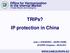 TRIPs? IP protection in China