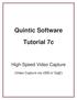Quintic Software Tutorial 7c