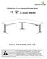 Endeavour 3 Leg Adjustable Height Desk. UL Number: E MANUAL FOR ASSEMBLY AND USE