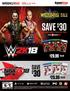 SAVE SAVE $ 30 SALE $29.99 $ GET KURT ANGLE PACK FOR FREE APRIL 4-10, 2018 UNLESS NOTED OTHERWISE OFFERS VALID