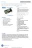GE Energy. 6A Austin MicroLynx II TM : SIP Non-Isolated DC-DC Power Module. Data Sheet. RoHS Compliant EZ-SEQUENCE TM