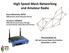 High Speed Mesh Networking and Amateur Radio
