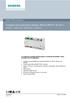 Compact room automation stations, BACnet MS/TP, AC 24 V