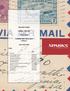 SESSION THREE POSTAL HISTORY & LITERATURE. TUESDAY MAY 23rd, :30p.m. Lots # Index. Lots Canada - mostly single covers
