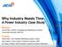 Why Industry Needs Time A Power Industry Case Study