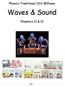 Physics Traditional 1213 Williams. Waves & Sound. Chapters 11 & 12. Page 1
