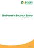 The Power in Electrical Safety