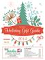 Holiday Gift Guide. stitches. first. Quilt Shop & Sewing Store 212 S. 4th Street Cañon City, CO
